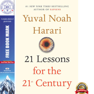 Twenty One Lesson For The 21St Century by Yuval Noah Harari, book cover