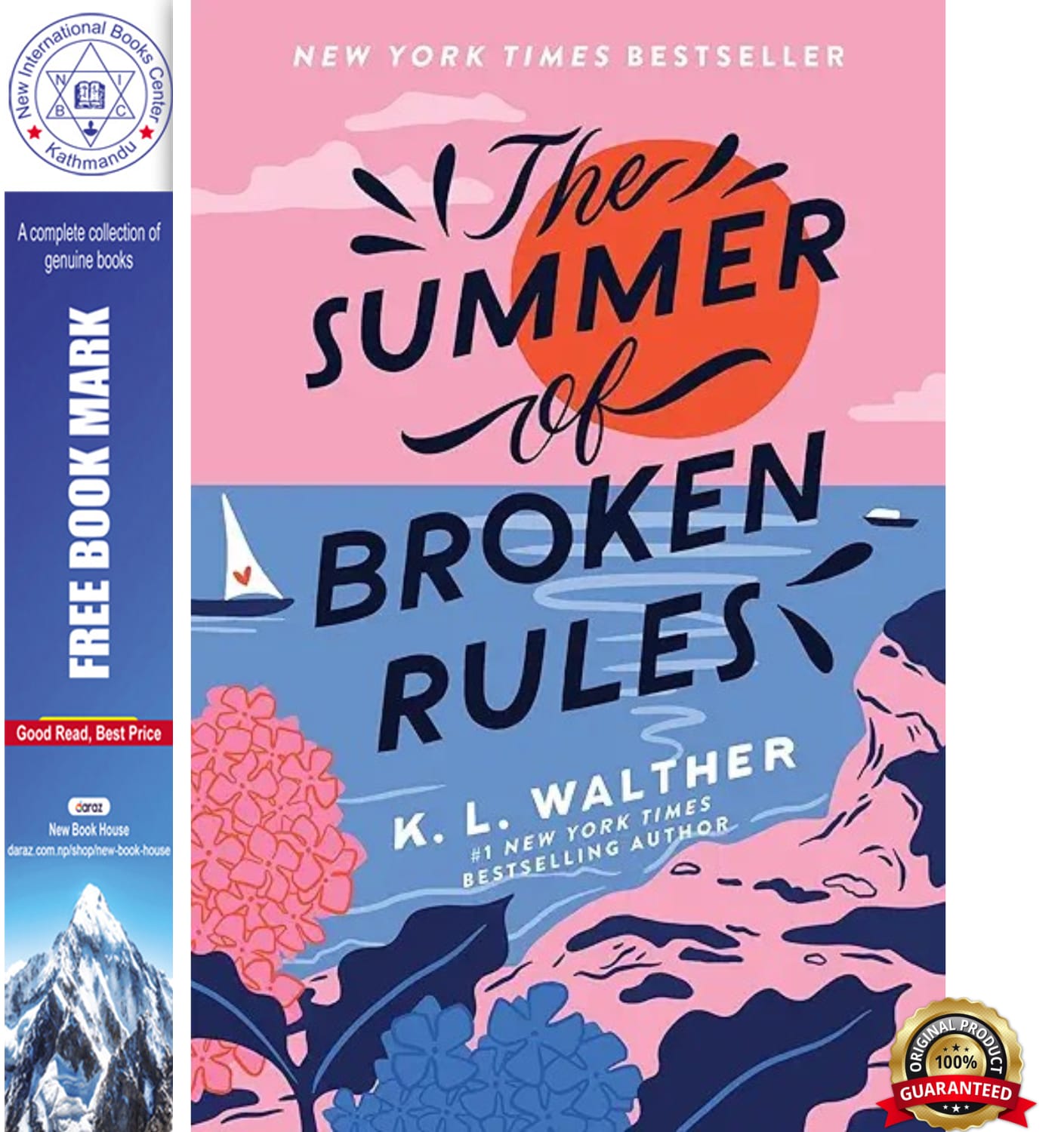 The Summer of Broken Rules by K.L.Walther, book cover
