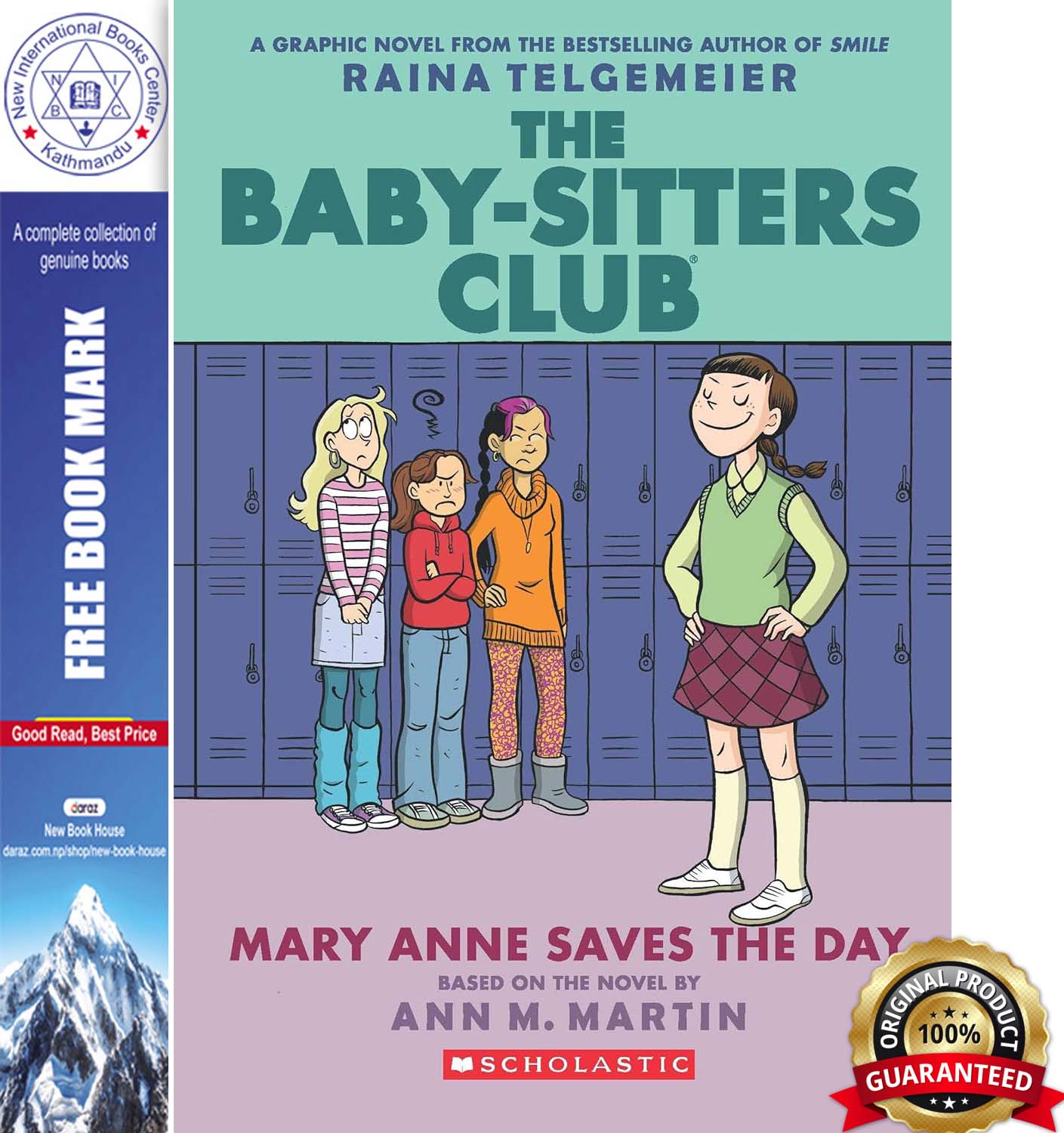The Baby-Sitters Club Graphix : Mary Anne Saves The Day by Ann M. Martin, book cover