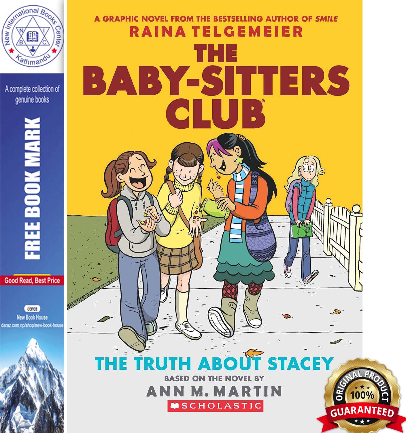 The Baby-Sitters Club Graphix : The Truth About Stacey by Ann M. Martin, book cover