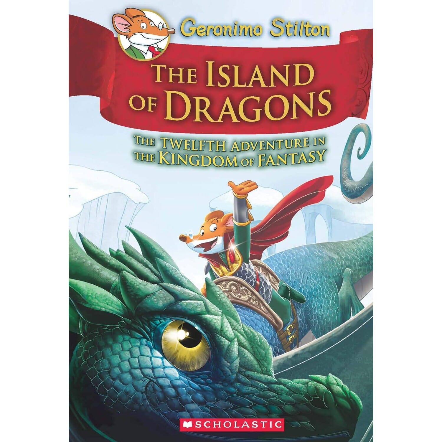 The Island Of Dragons by Geronimo Stilton, book cover