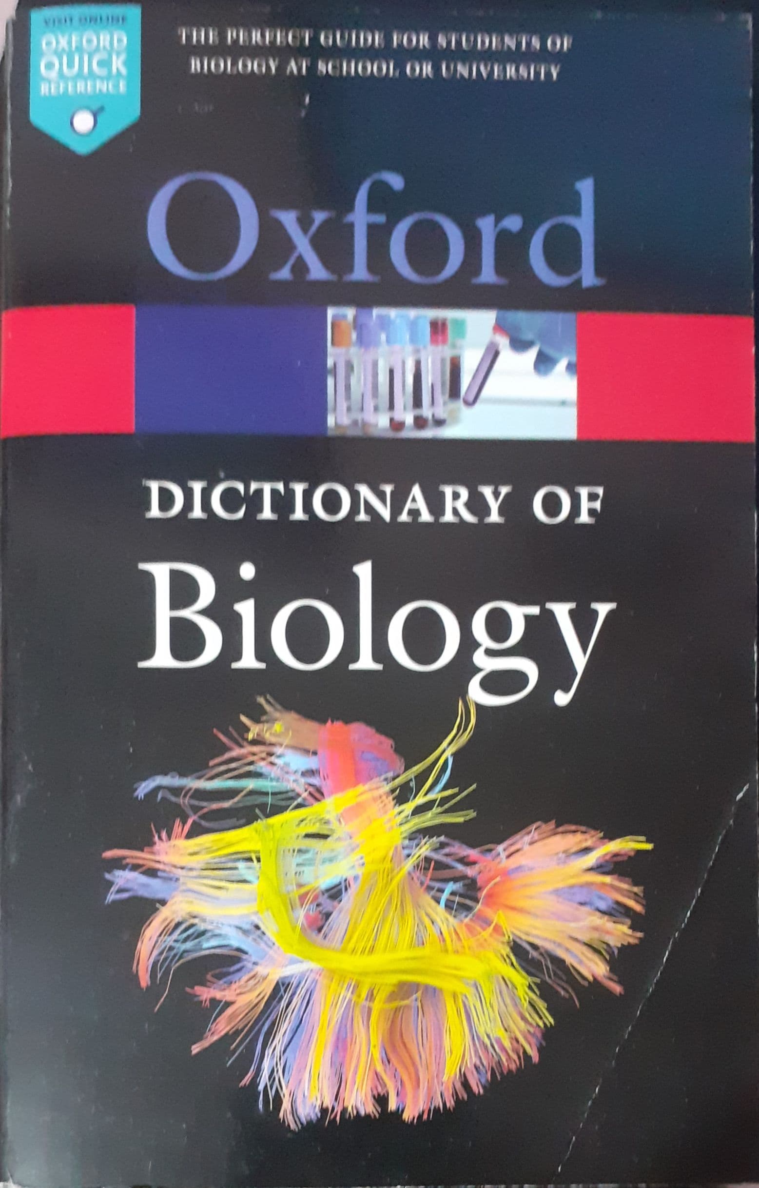 Oxford Dictionary Of Biology by Elizabeth Martin, book cover