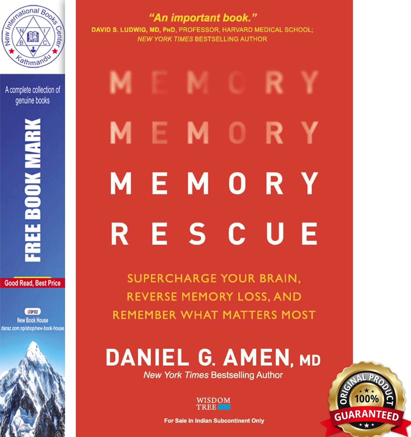 Memory Rescue: Supercharge Your Brain, Reverse Memory Loss, and Remember What Matters Most by Daniel G. Amen, book cover