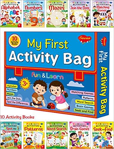 My First Activity Bag  Set Of 10 Fun And Learn Activity Books by Unknown, book cover