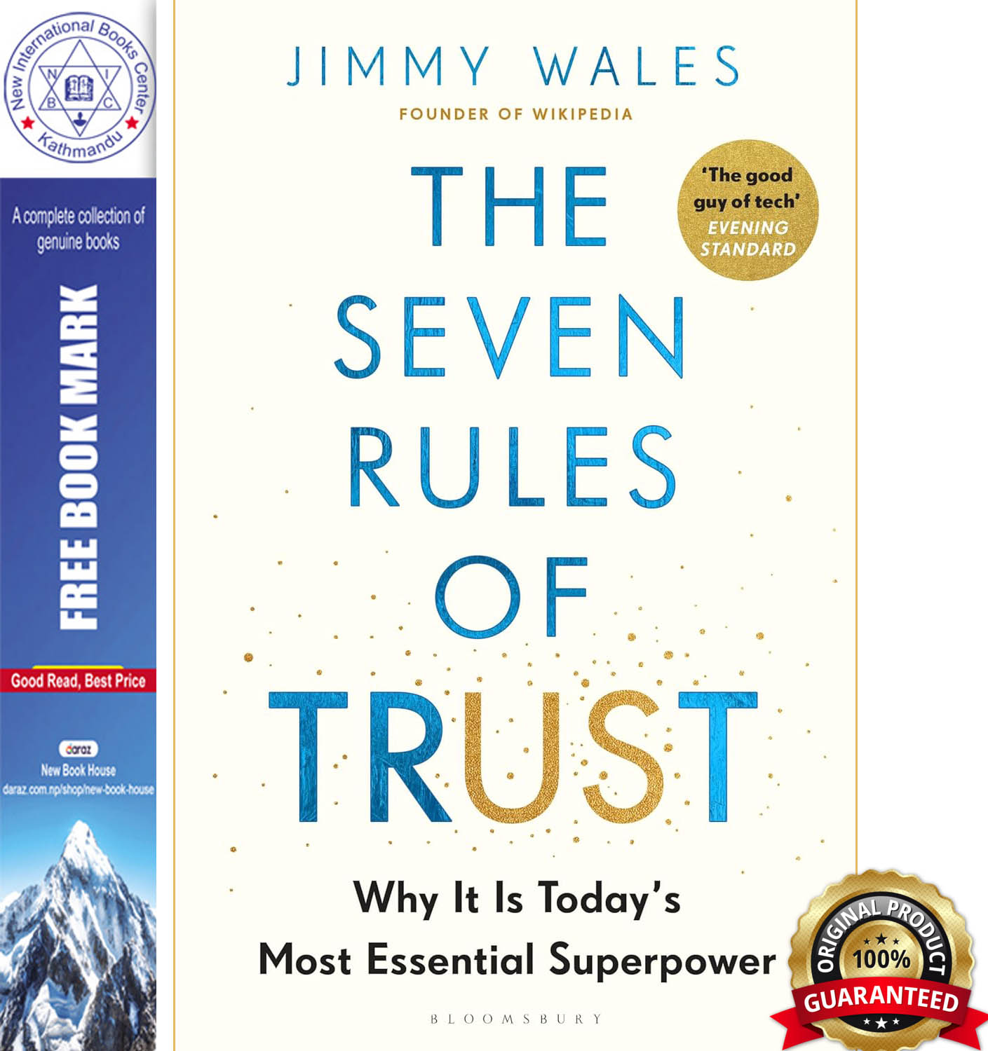 The Seven Rules of Trust : And Why It Is Today's Most Essential Superpower by Jimmy Wales, book cover