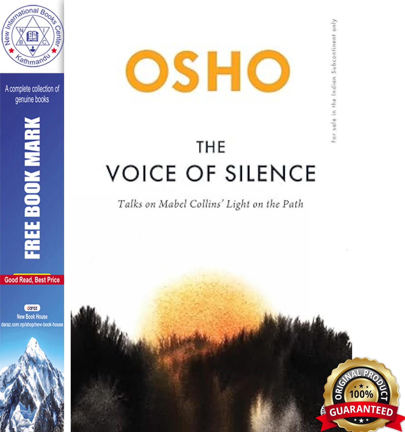 The Voice of Silence by Osho, book cover
