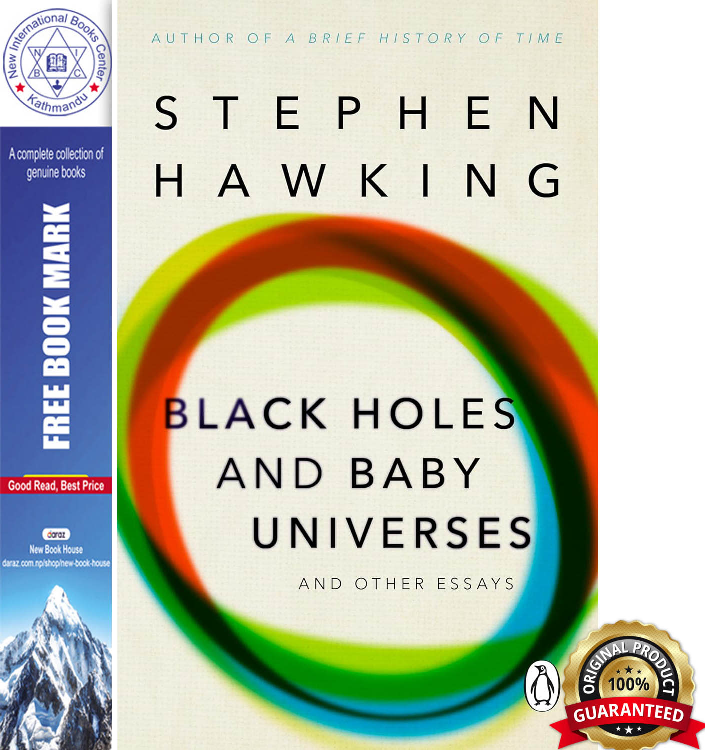 Black Holes And Baby Universes And Other Essays by Stephen Hawking, book cover