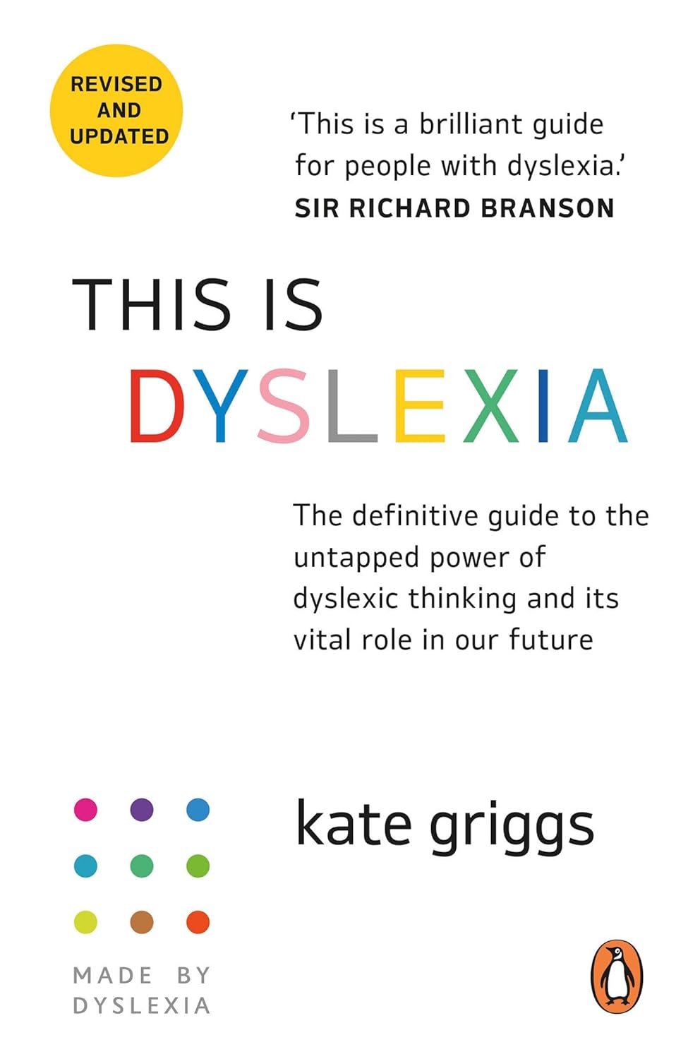 This Is Dyslexia by Kate Griggs, book cover