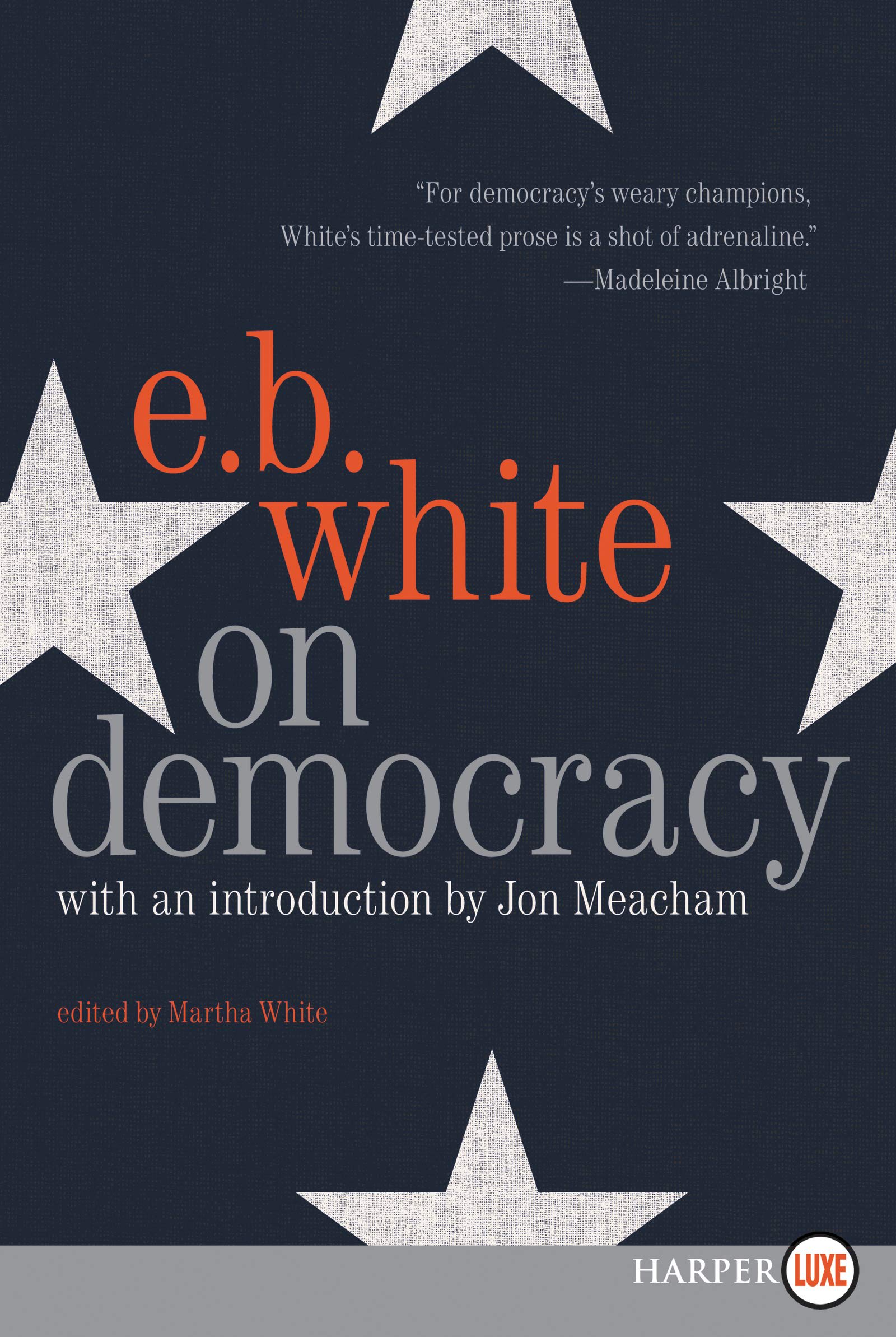 On Democracy by E.B. White, book cover