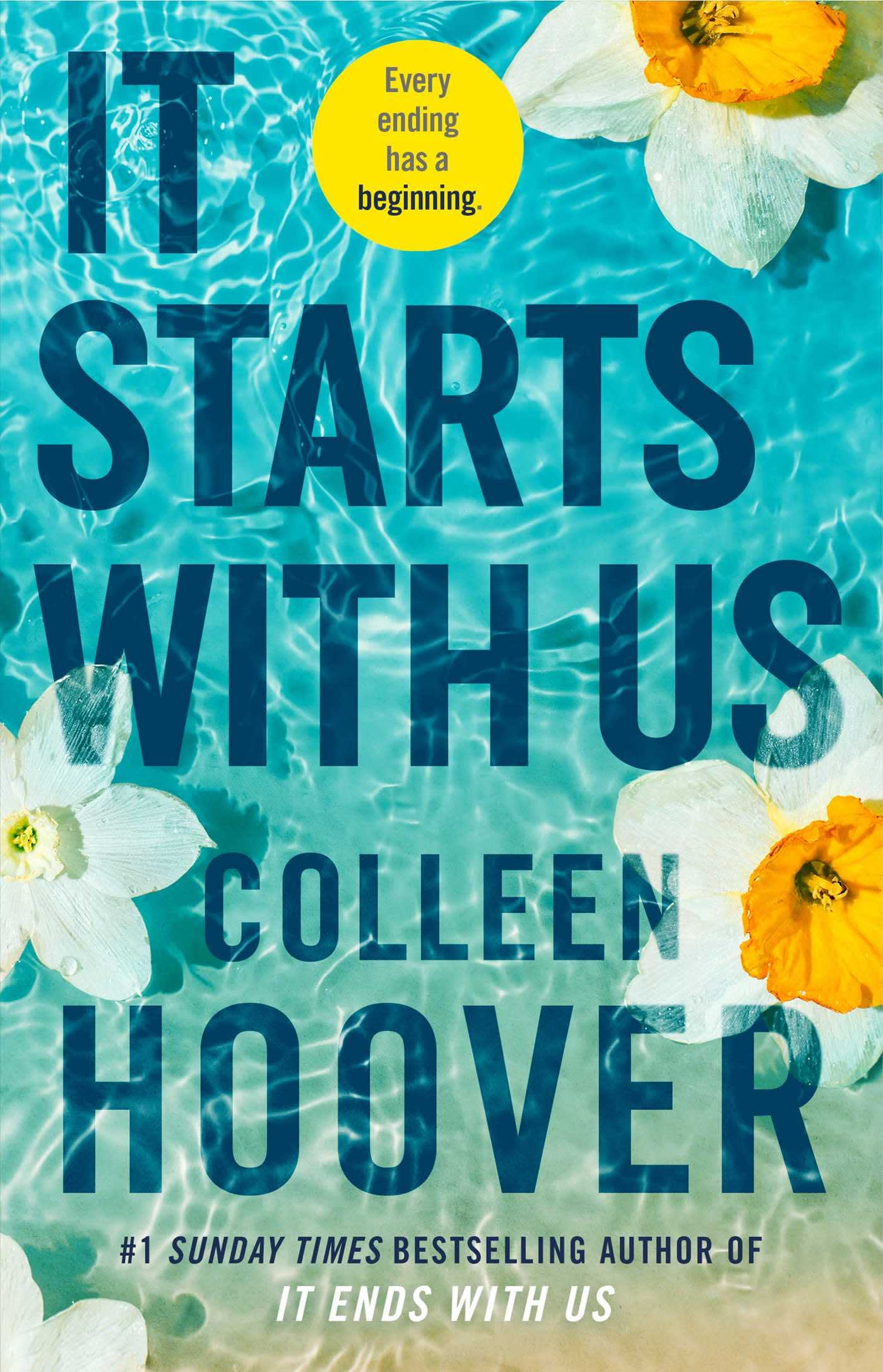 It Starts With Us with Colleen Hoover by Colleen Hoover, book cover
