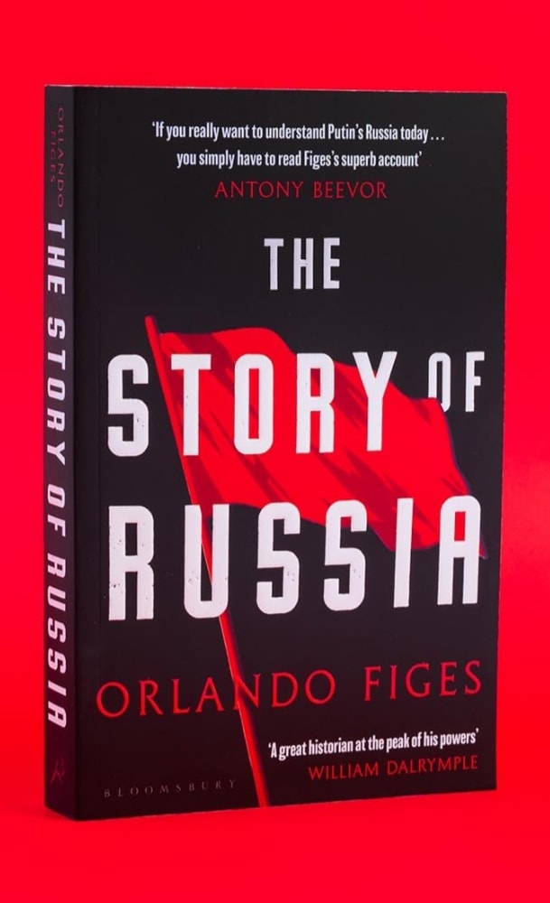 The Story of Russia by Orlando Figes, book cover