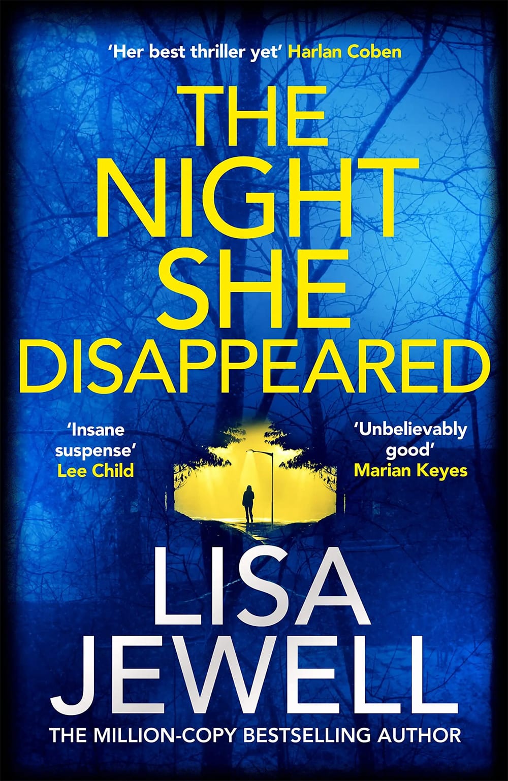 The Night She Disappeared by Lisa Jewell, book cover