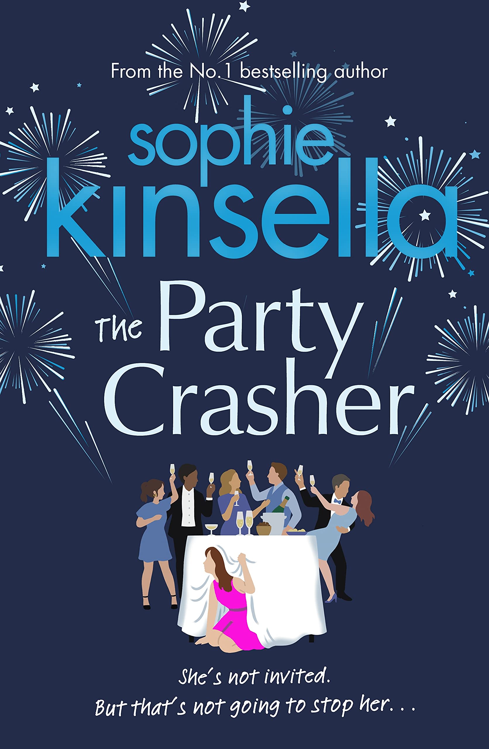The Party Crasher by Sophie Kinsella, book cover