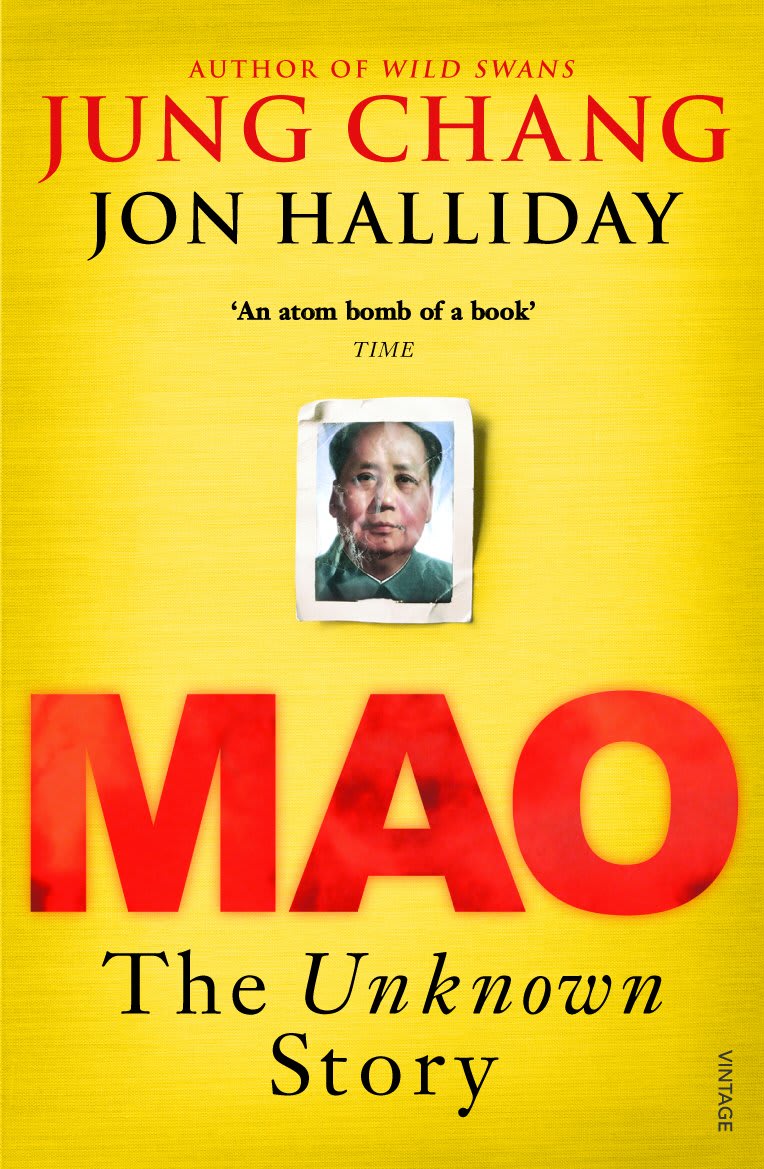Mao: The Unknown Story by Jon Halliday & Jung Chang, book cover