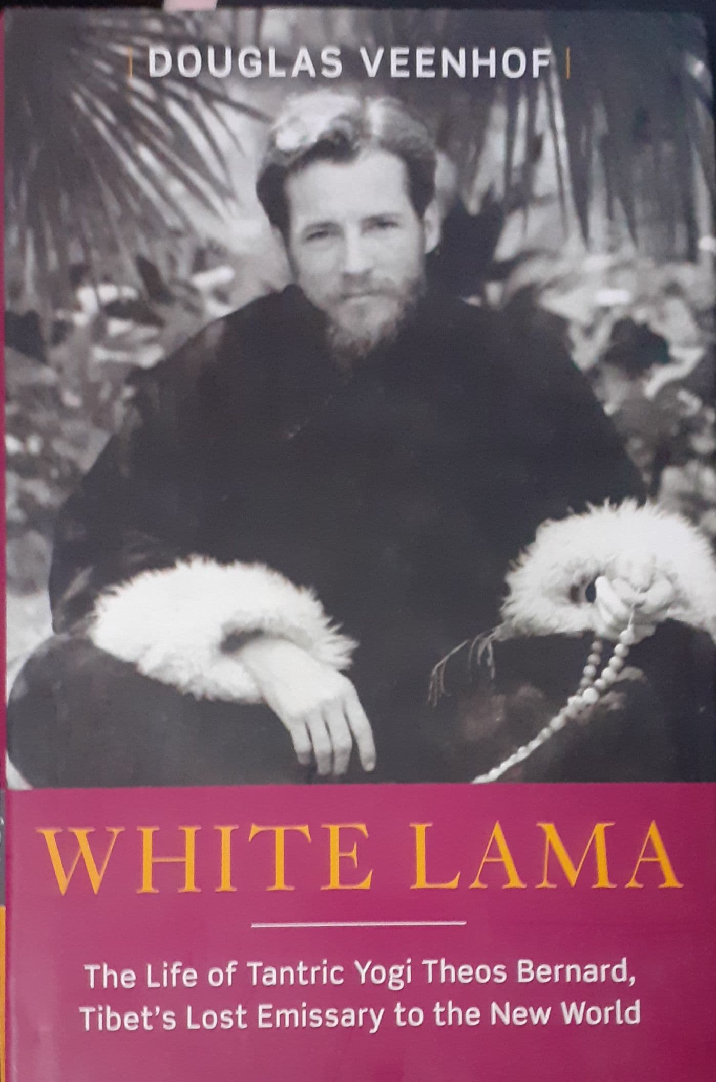 White Lama by Douglas Veenhof, book cover