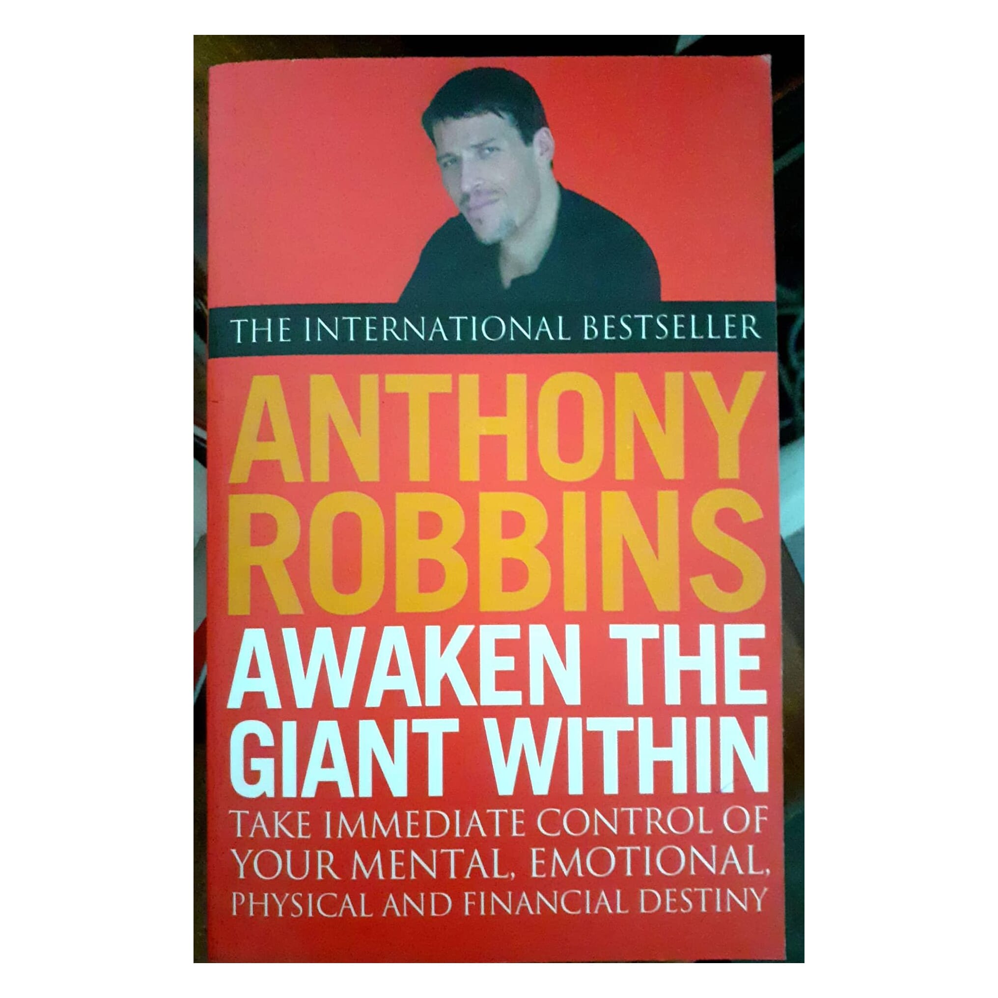 Awaken The Giant Within by Anthony Robbins, book cover