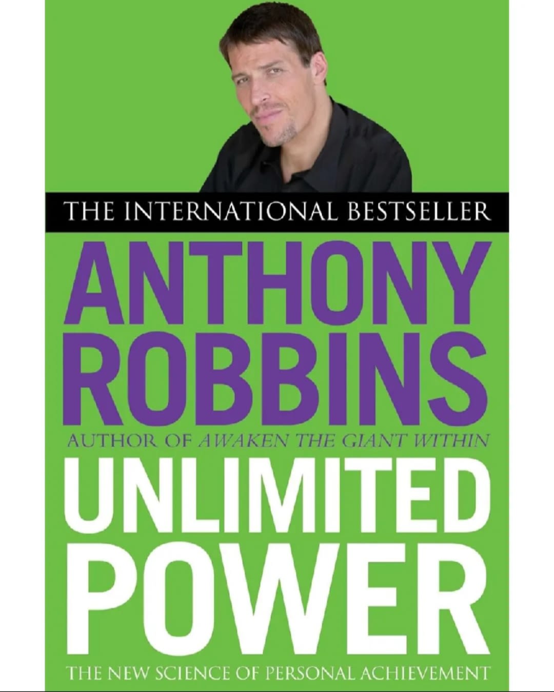 Unlimited Power by Anthony Robbins, book cover