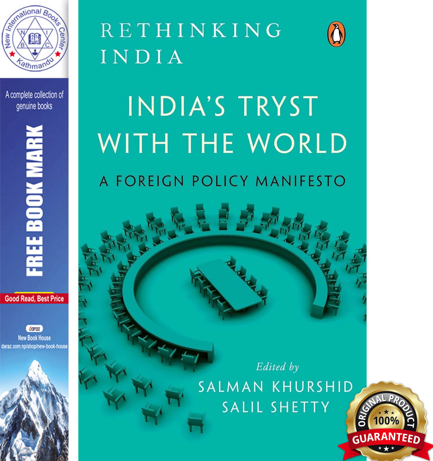 India's Tryst with the World: Rethinking India by Salil Shetty, book cover