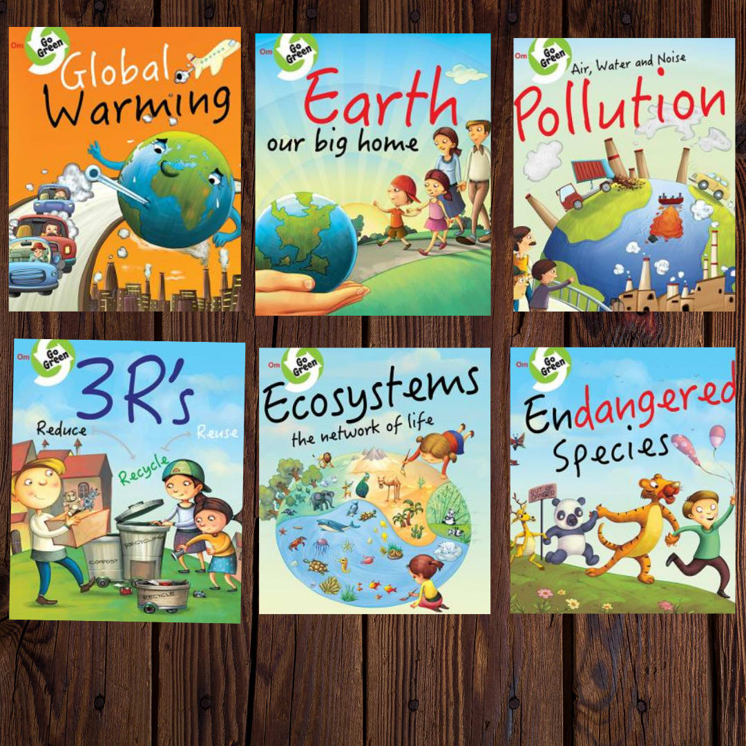 Collection Of Go Green Books For Children by Unknown, book cover