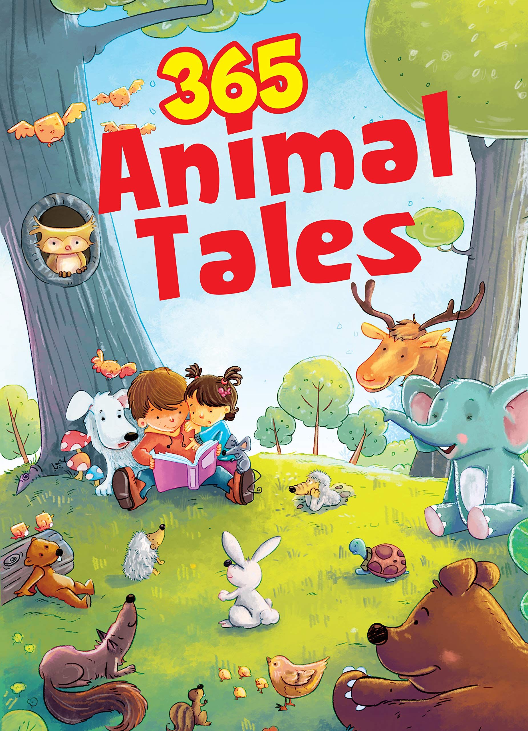 365 Animal Tales by Om Books Editorial Team, book cover