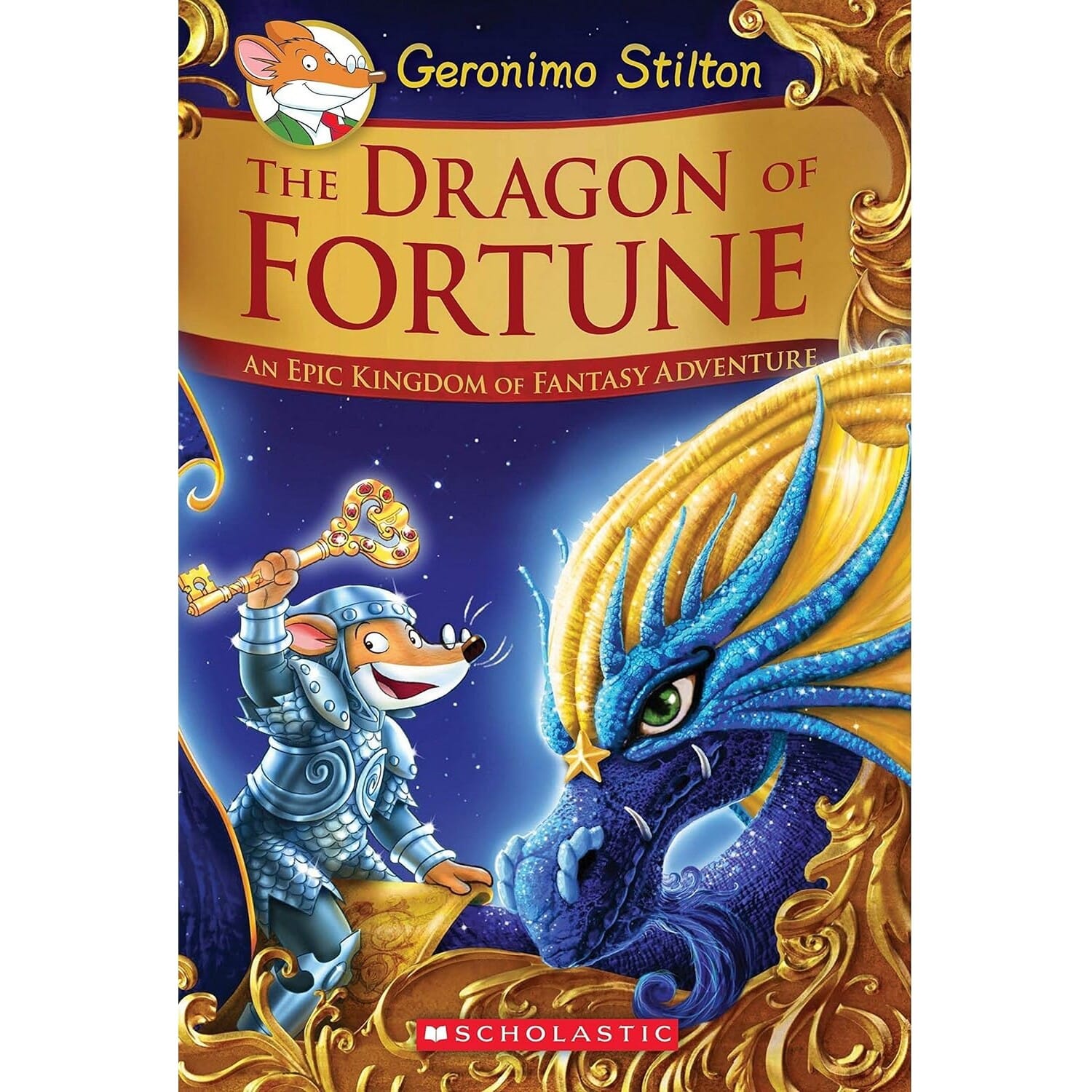 The Dragon Of Fortune by Geronimo Stilton, book cover