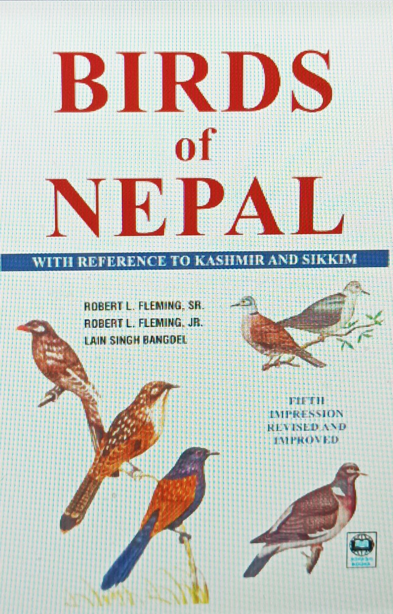 Birds of Nepal with Reference To Kashmir and Sikkim by Robert Fleming, book cover