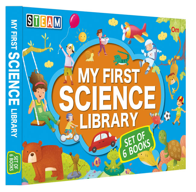 STEAM : My First Science Library by Shweta Sinha, book cover