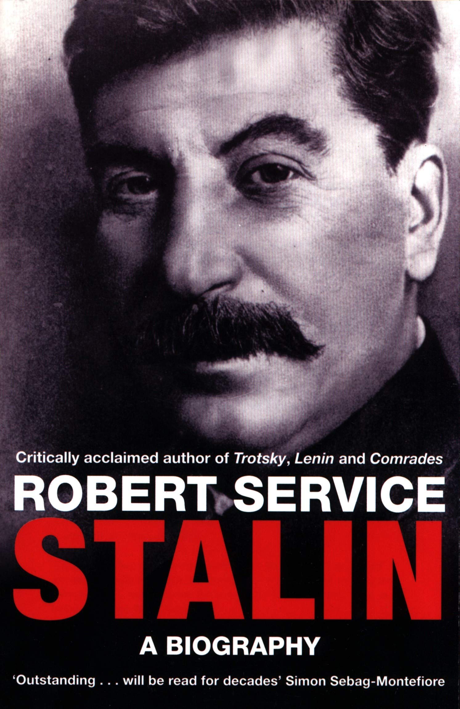 Stalin: A Biography by Robert Service, book cover