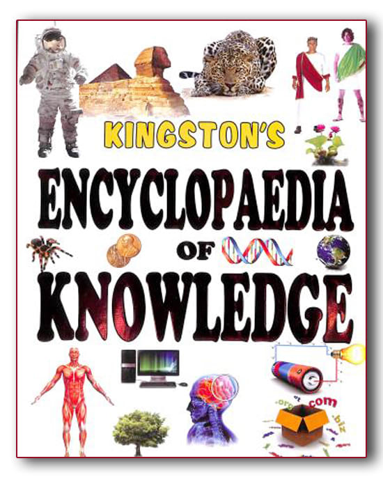 Encyclopedia Of Knowledge by Kingstons, book cover