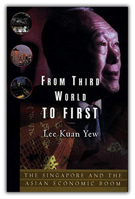 From Third World To First by Lee Kuan Yew, book cover