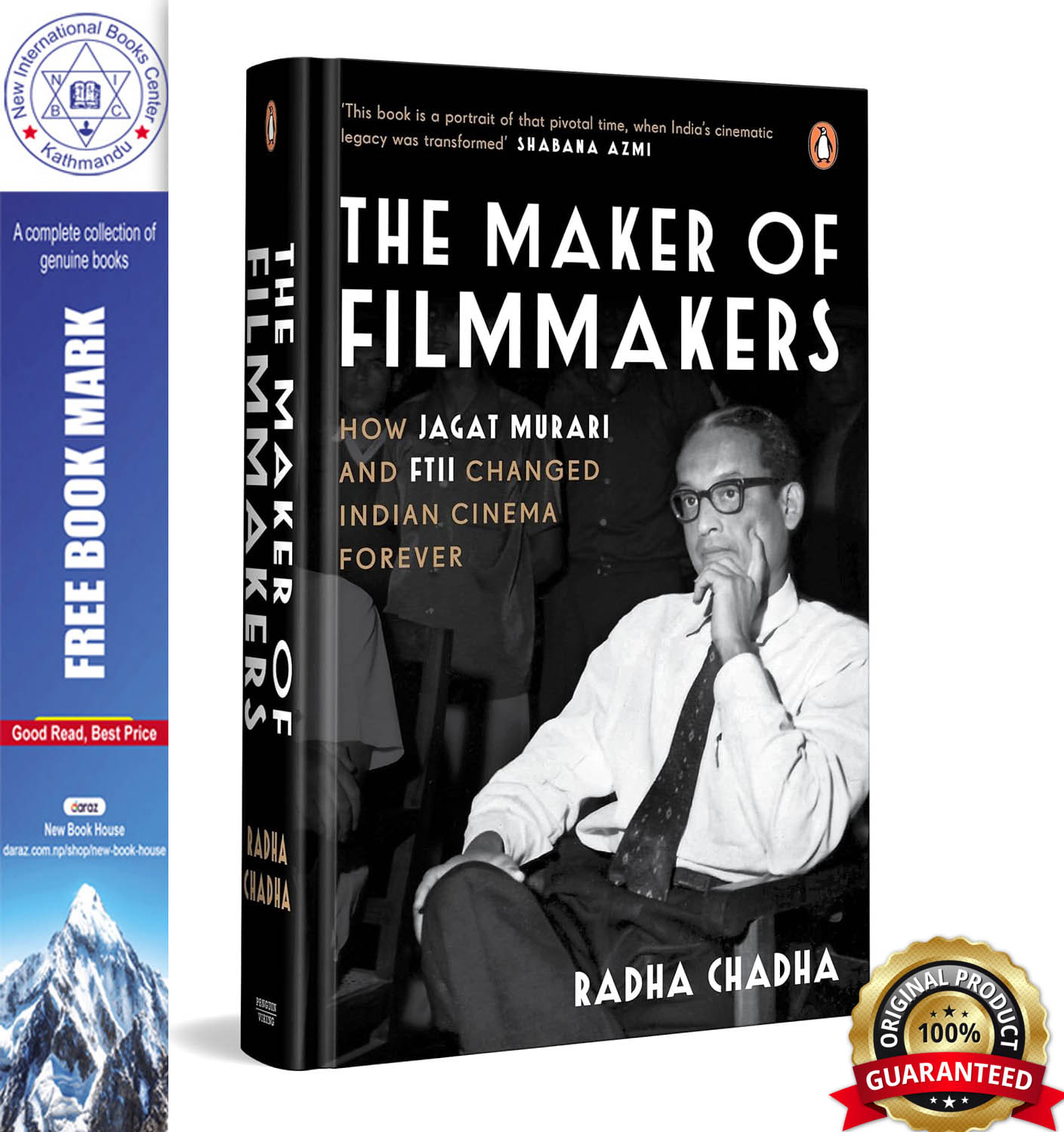 The Maker of Filmmakers: How Jagat Murari and FTII Changed Indian Cinema Forever by Radha Chadha, book cover