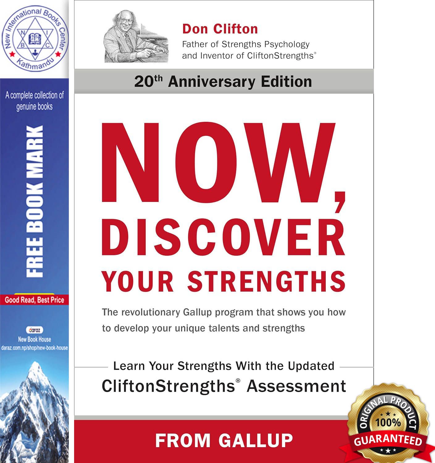 Now, Discover Your Strengths by Gallup, book cover