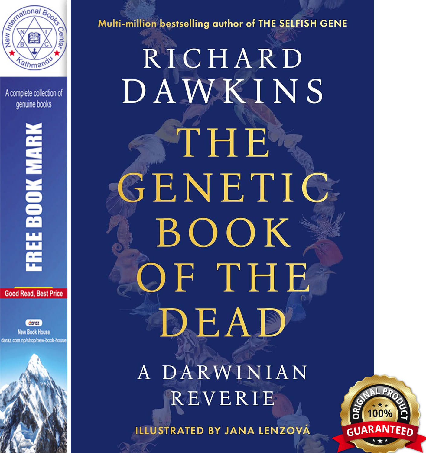 The Genetic Book of the Dead by Richard Dawkins, book cover