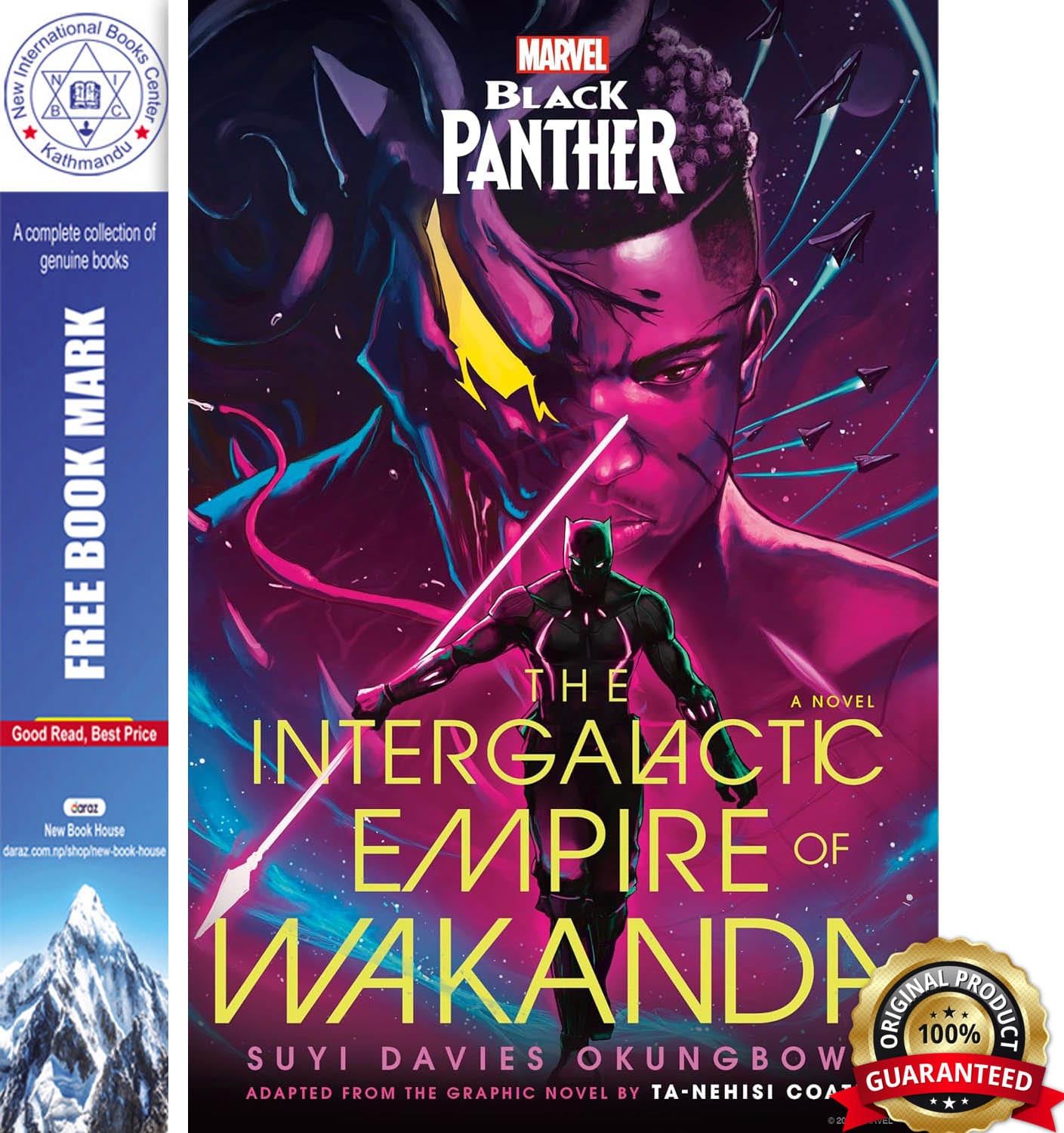 Marvel: Black Panther: The Intergalactic Empire of Wakanda by Suyi Davies Okungbowa, book cover