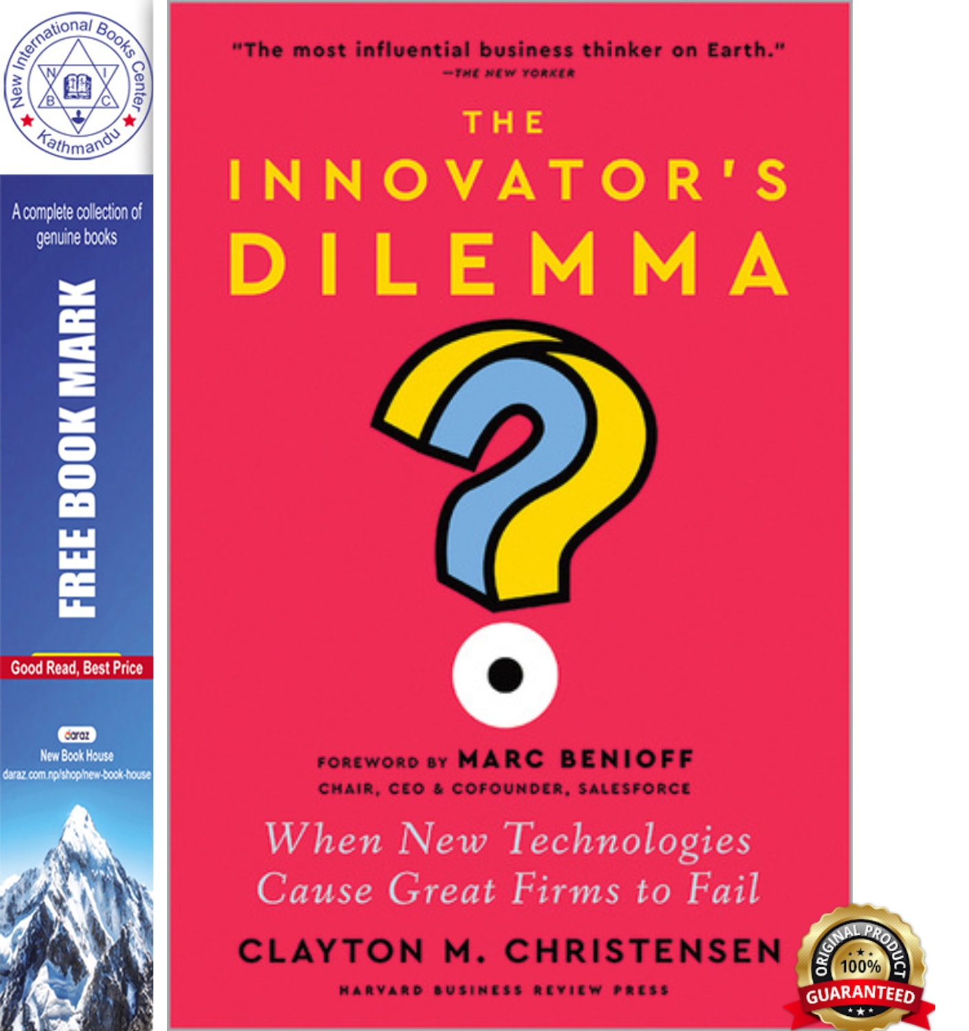 The Innnovator's Dilemma : When New Technologies Cause Great Firms To Fail by Clayton M. Christensen, book cover
