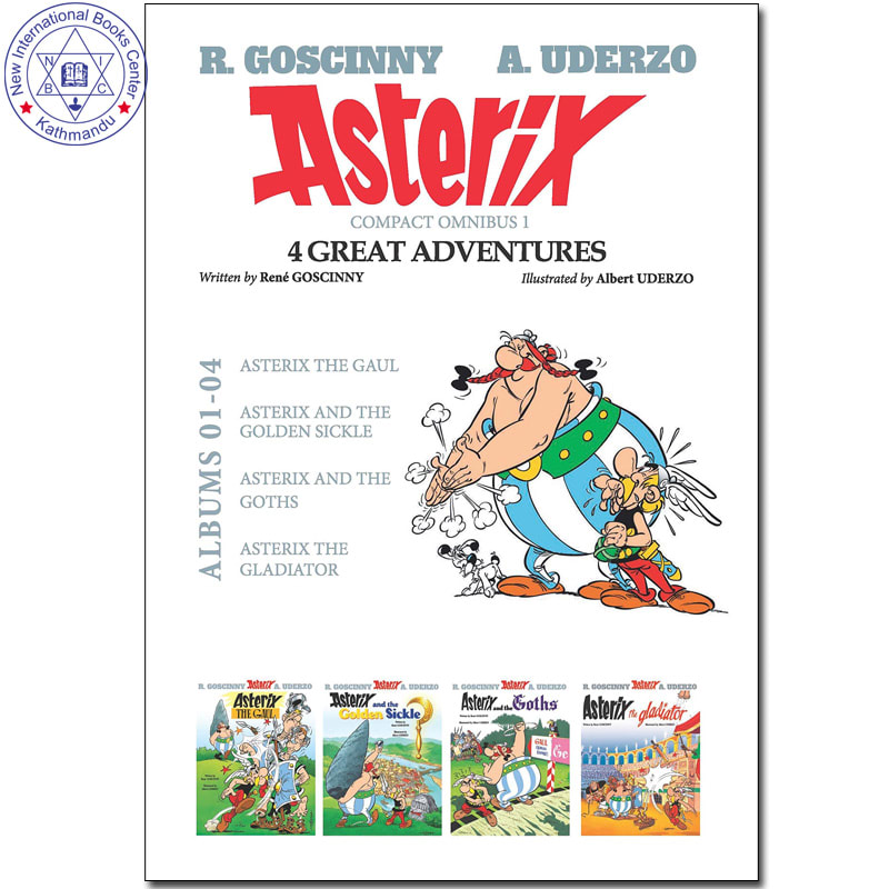 Asterix Compact Omnibus 1 : 4 Great Adventures by René Goscinny, book cover