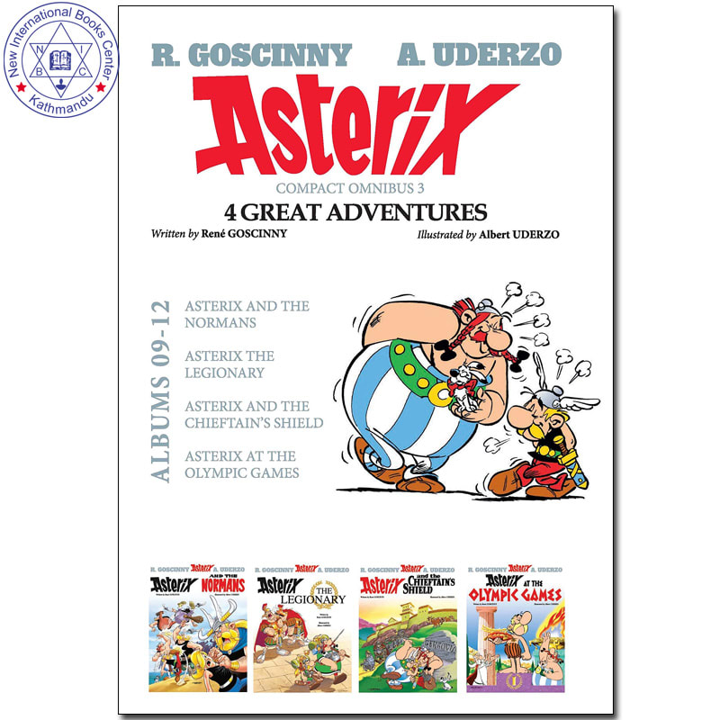 Asterix Compact Omnibus 3 : 4 Great Adventures by René Goscinny, book cover