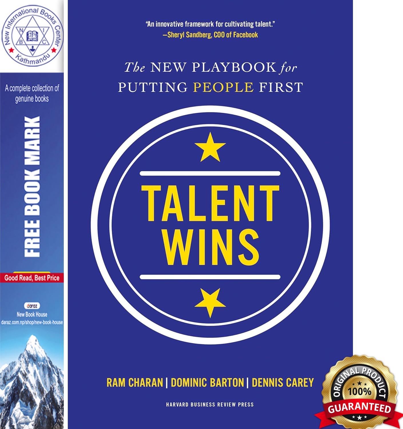 Talent Wins: The New Playbook for Putting People First by Ram Charan, book cover