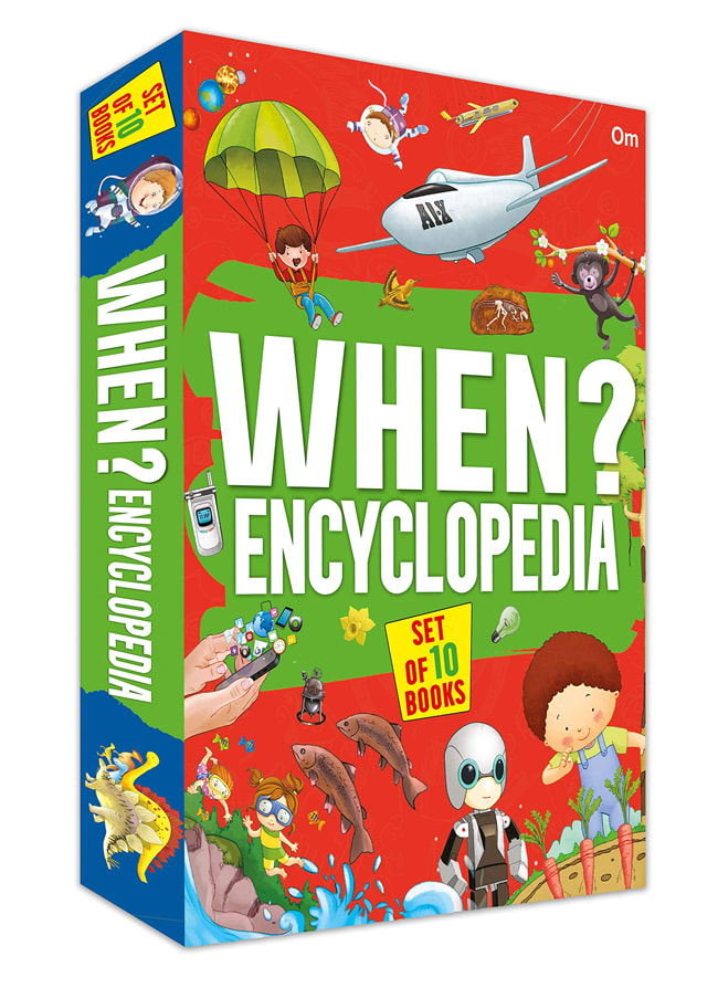 When? Encyclopedia Set of 10 Books by Unknown, book cover