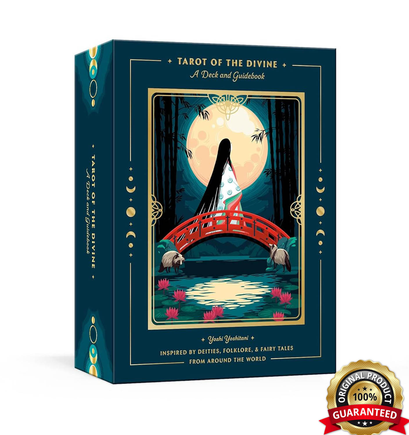 Tarot of the Divine: A Deck and Guidebook Inspired by Deities, Folklore, and Fairy Tales from Around the World: Tarot Cards, book cover