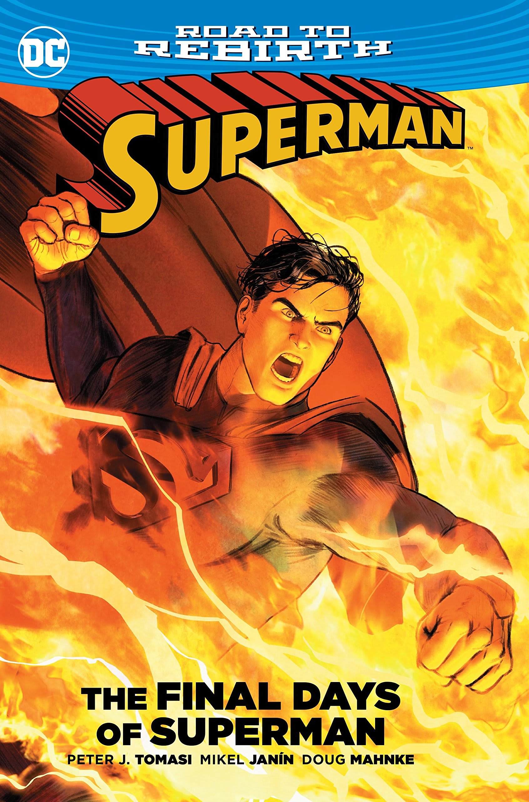 Superman: The Final Days of Superman by Peter J. Tomasi, book cover