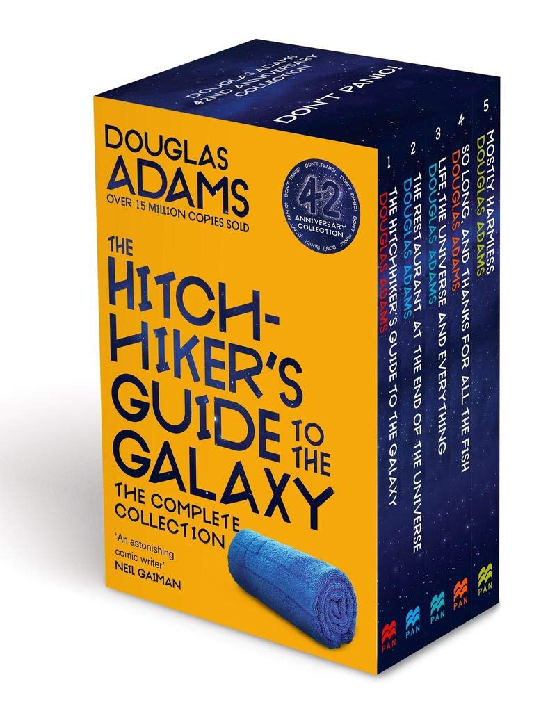 The Hitchhiker's Guide to the Galaxy - Complete Collection by Douglas Adams, book cover