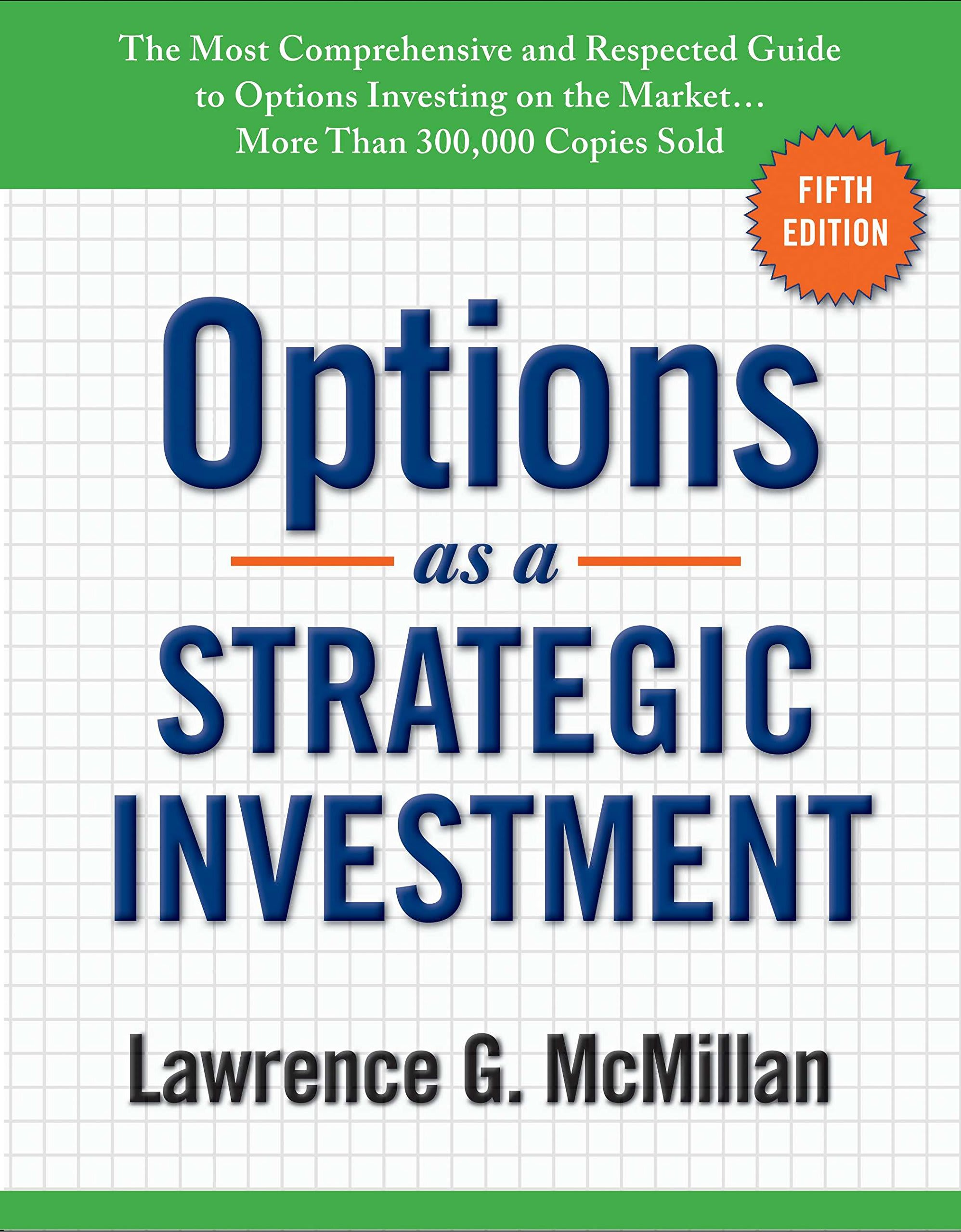 Options as a Strategic Investment by Lawrence G. McMillan, book cover