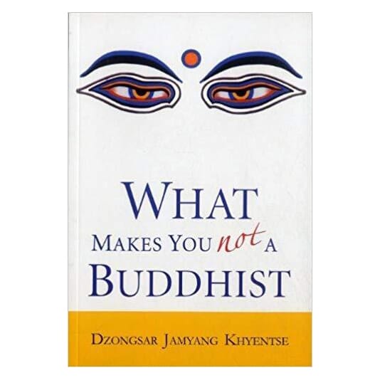 What Makes You Not A Buddhist by Dzongsar Jamyang Khyentse, book cover