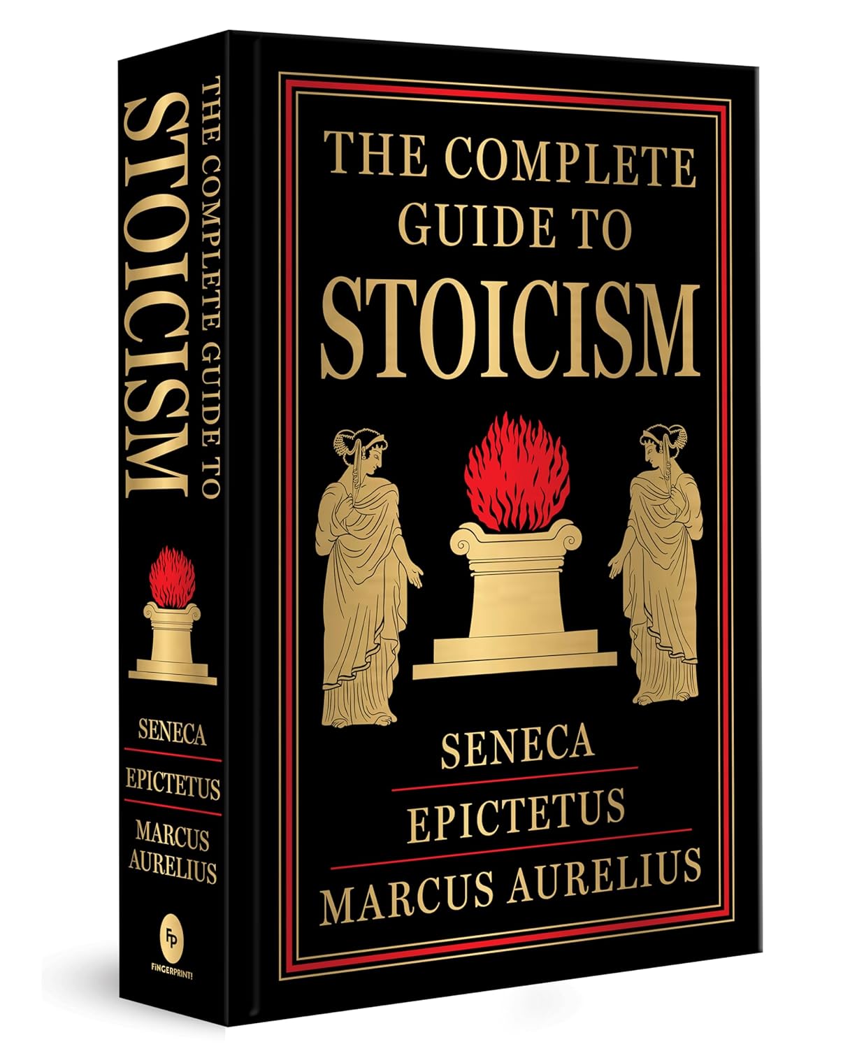 The Complete Guide to Stoicism by Epictetus and Marcus Aurelius Seneca, book cover