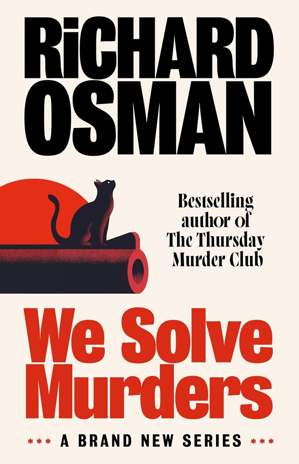 We Solve Murders by Richard Osman, book cover