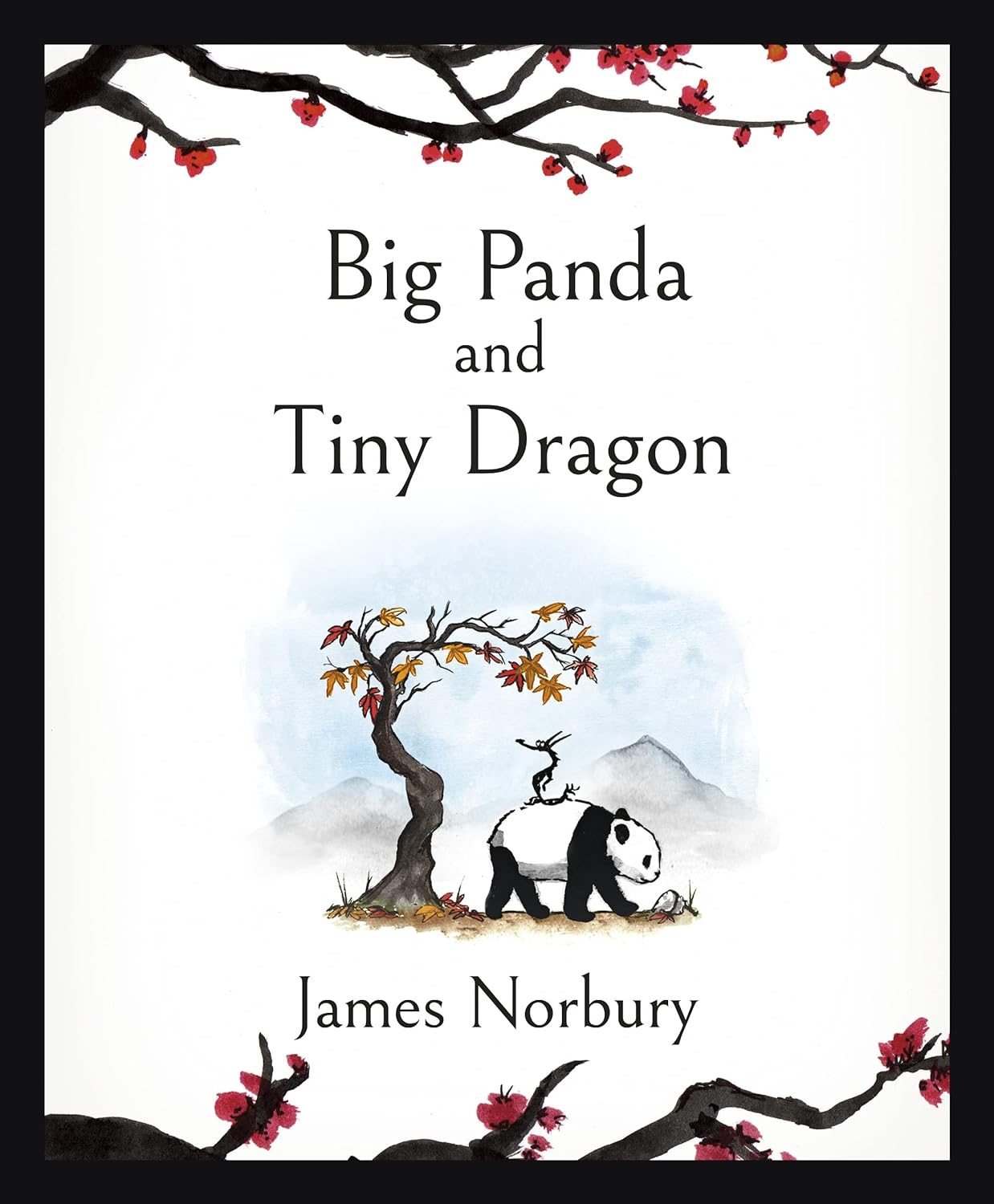 Big Panda and Tiny Dragon by James Norbury, book cover