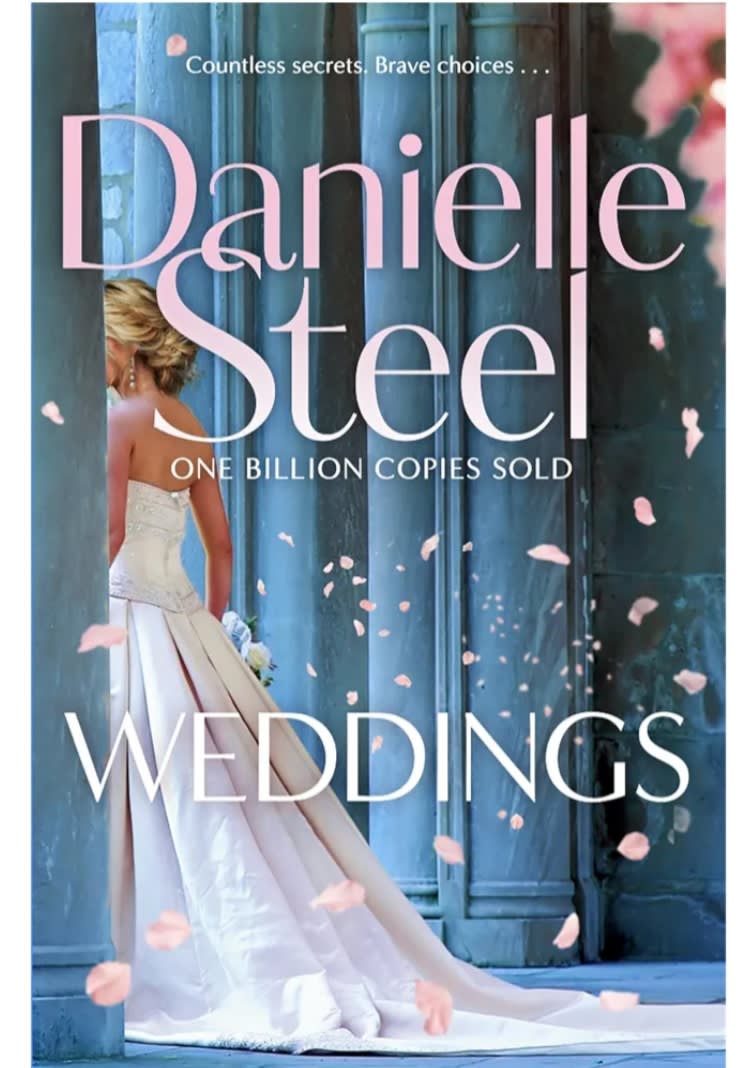 Weddings: An inspiring story about love and new beginnings by Danielle Steel, book cover