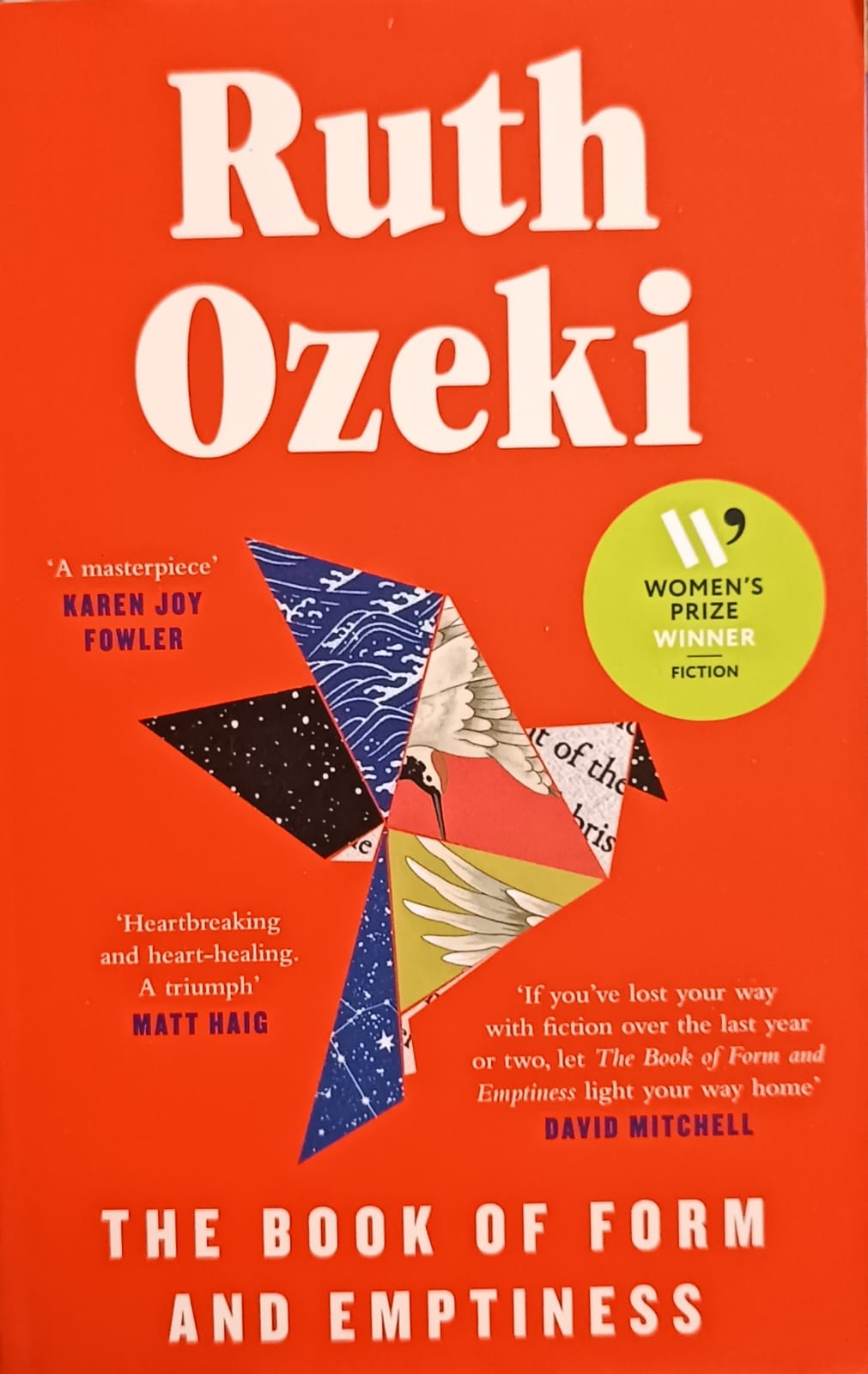 The Book Of Form And Emptiness by Ruth Ozeki, book cover