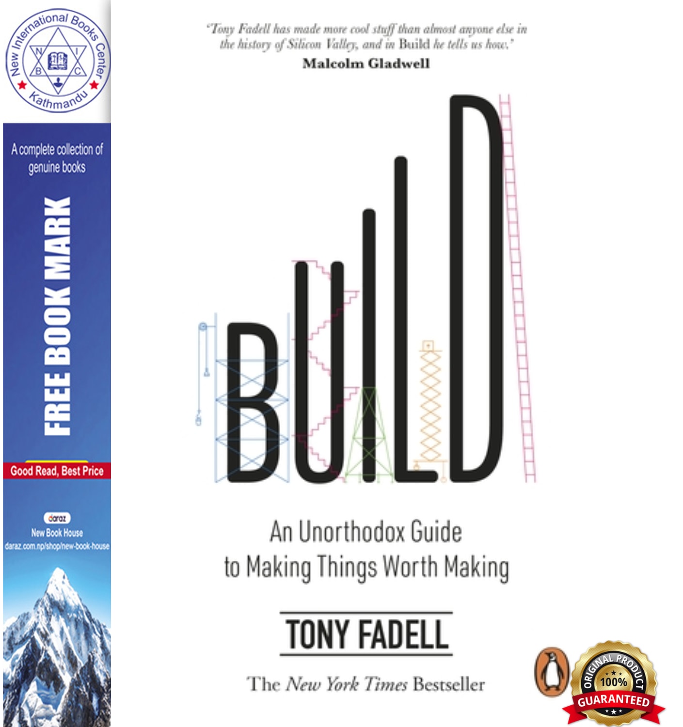 Build: An Unorthodox Guide to Making Things Worth Making Book by Tony Fadell, book cover